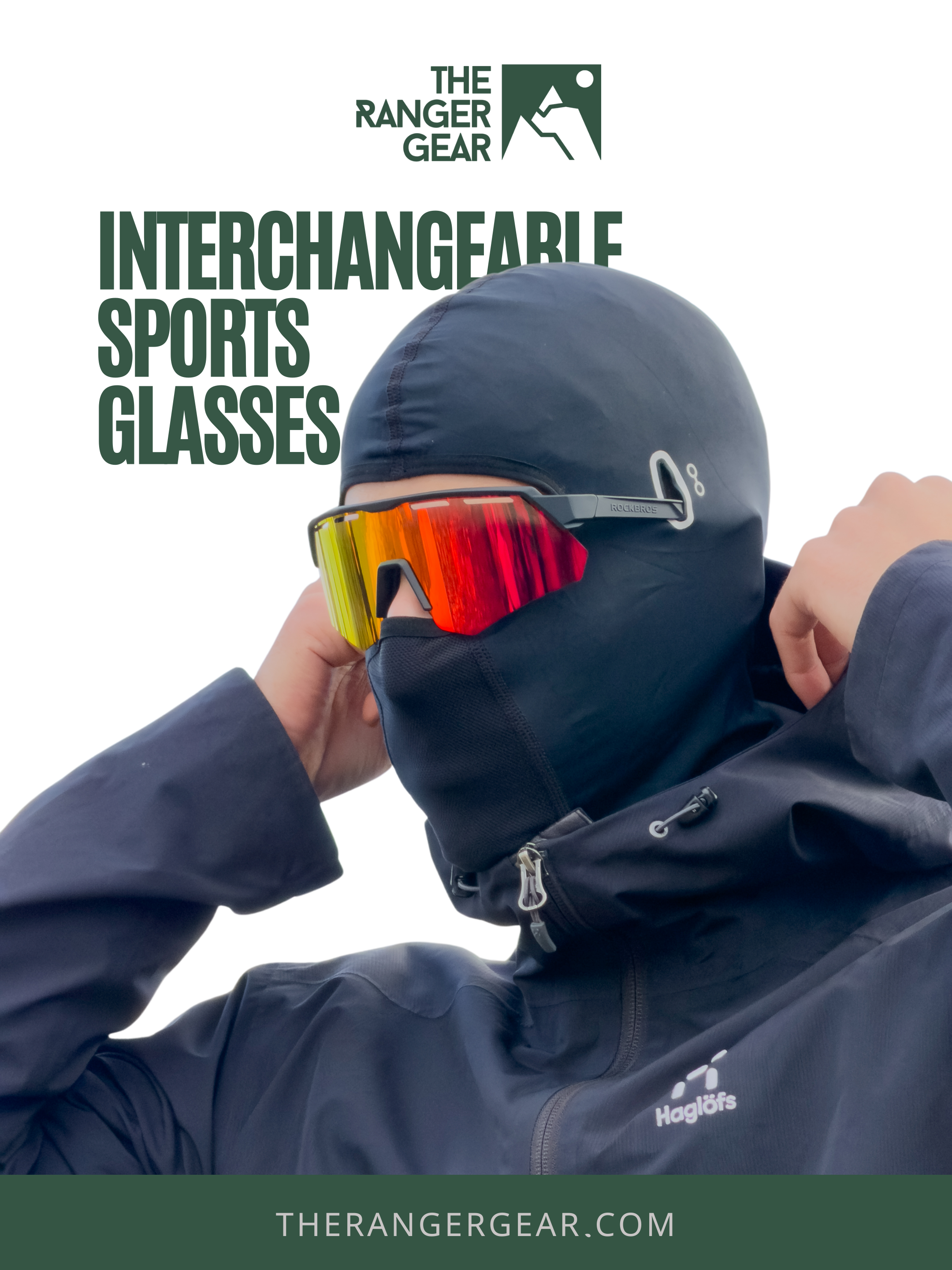 Rock - Interchangeable Sports Glasses – 4 Lenses in 1